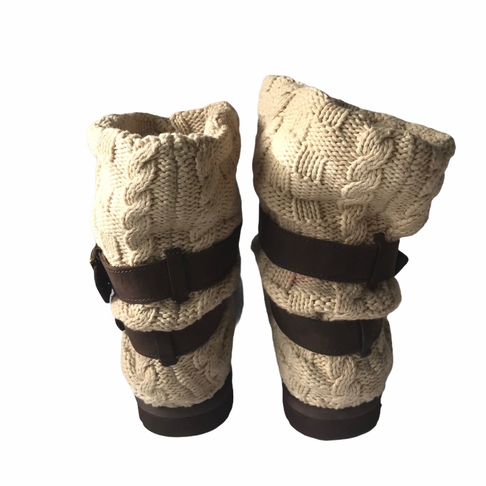 Ugg Australia Cassidee Buckle Cable Knit Boots 7 - Picture 7 of 10